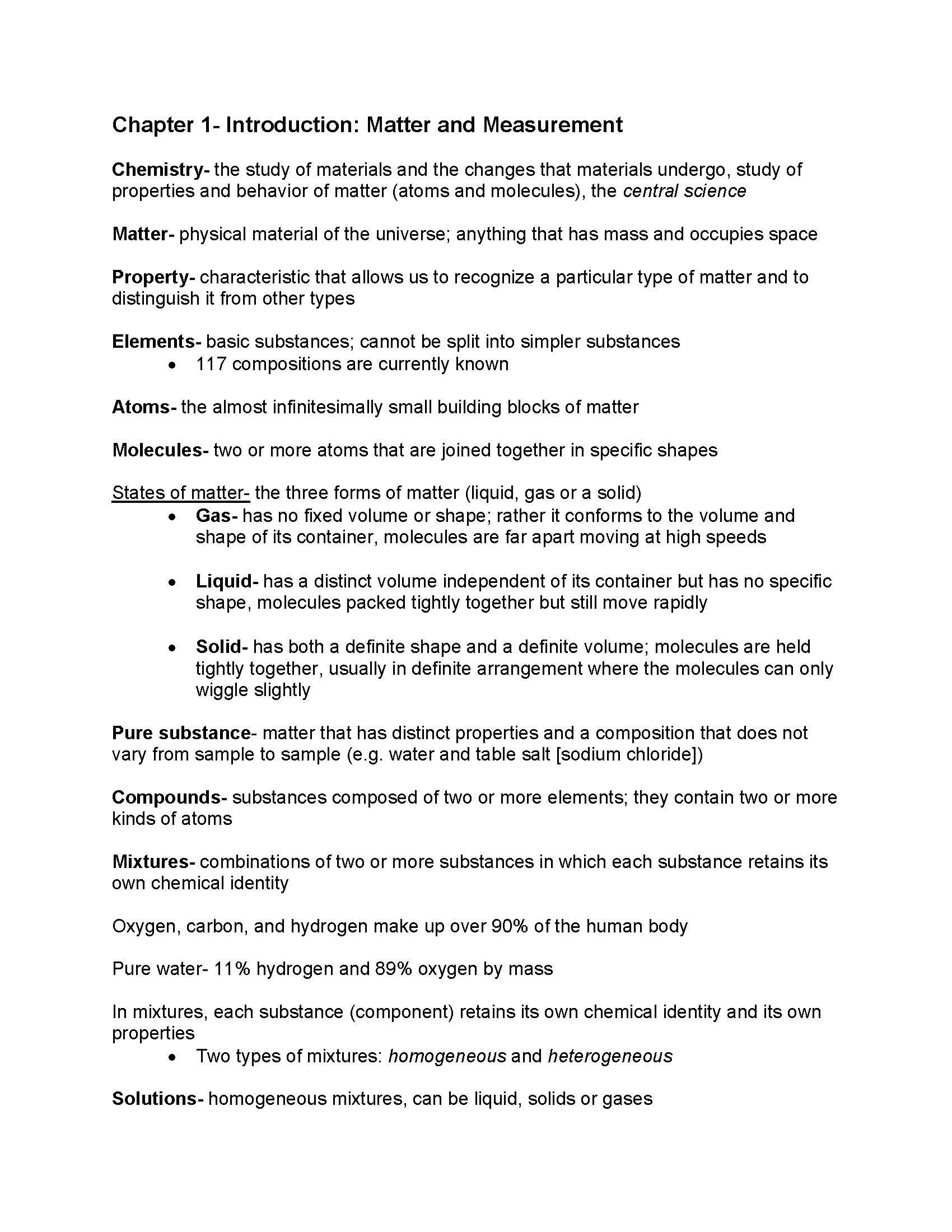 General Chemistry Lecture