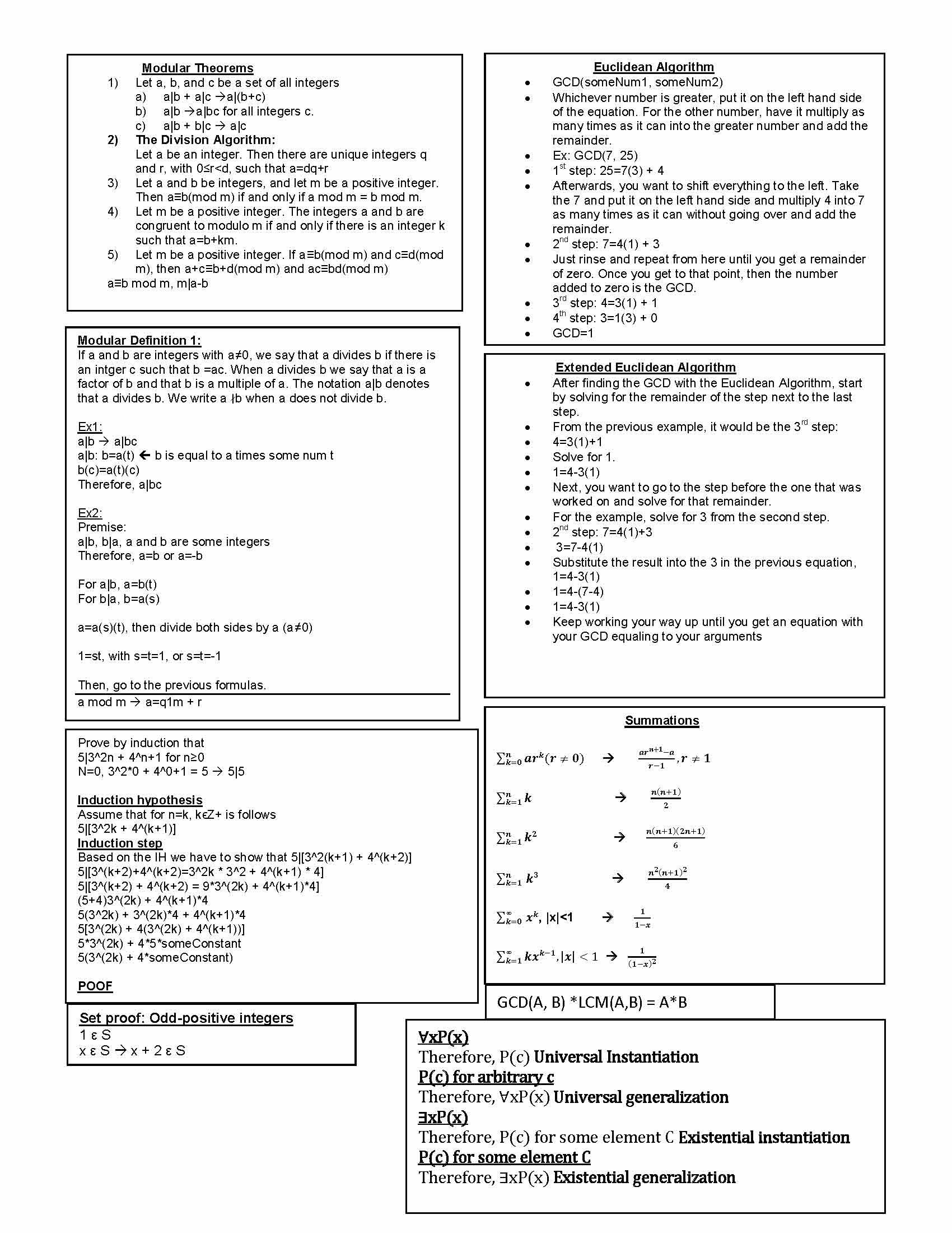 Introduction to Discrete Structures
