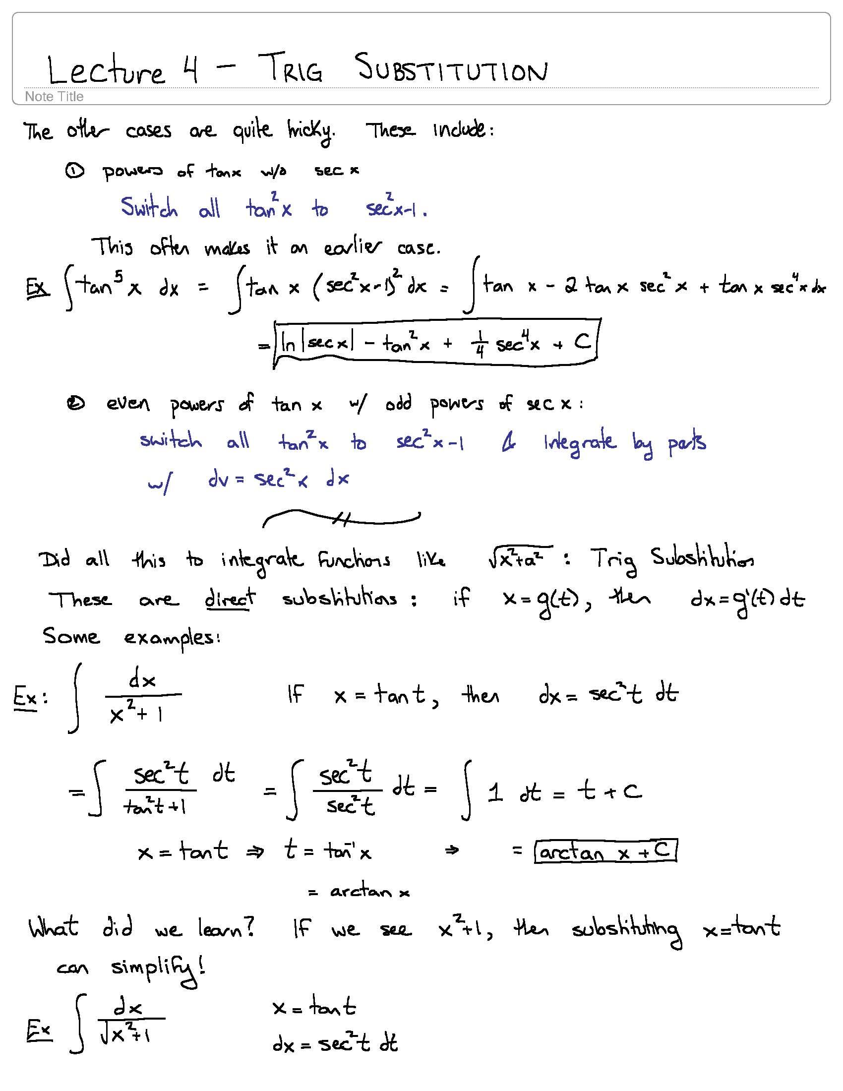 Calculus II