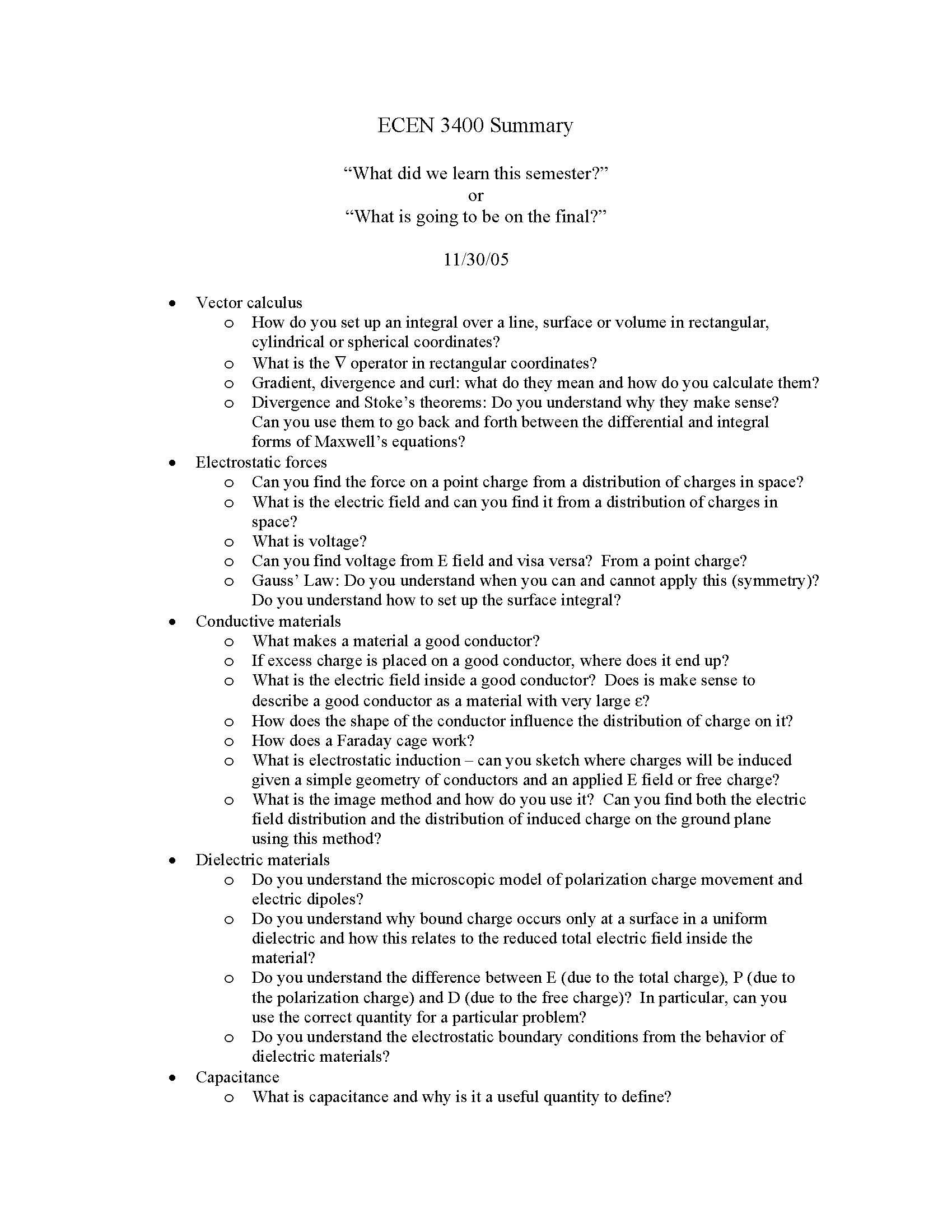 Electromagnetic Fields and Waves