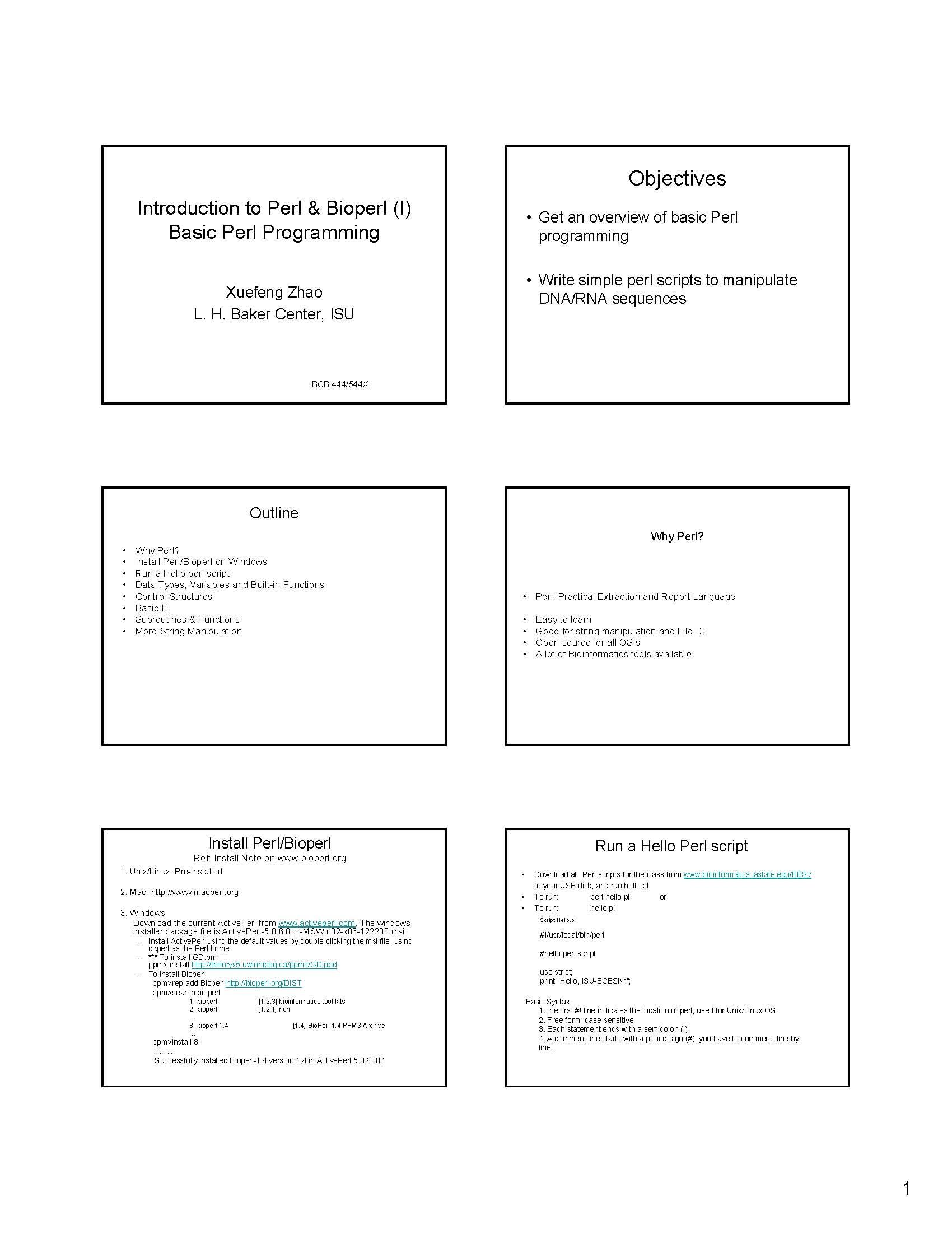 INTRO BIOINFORMATCS