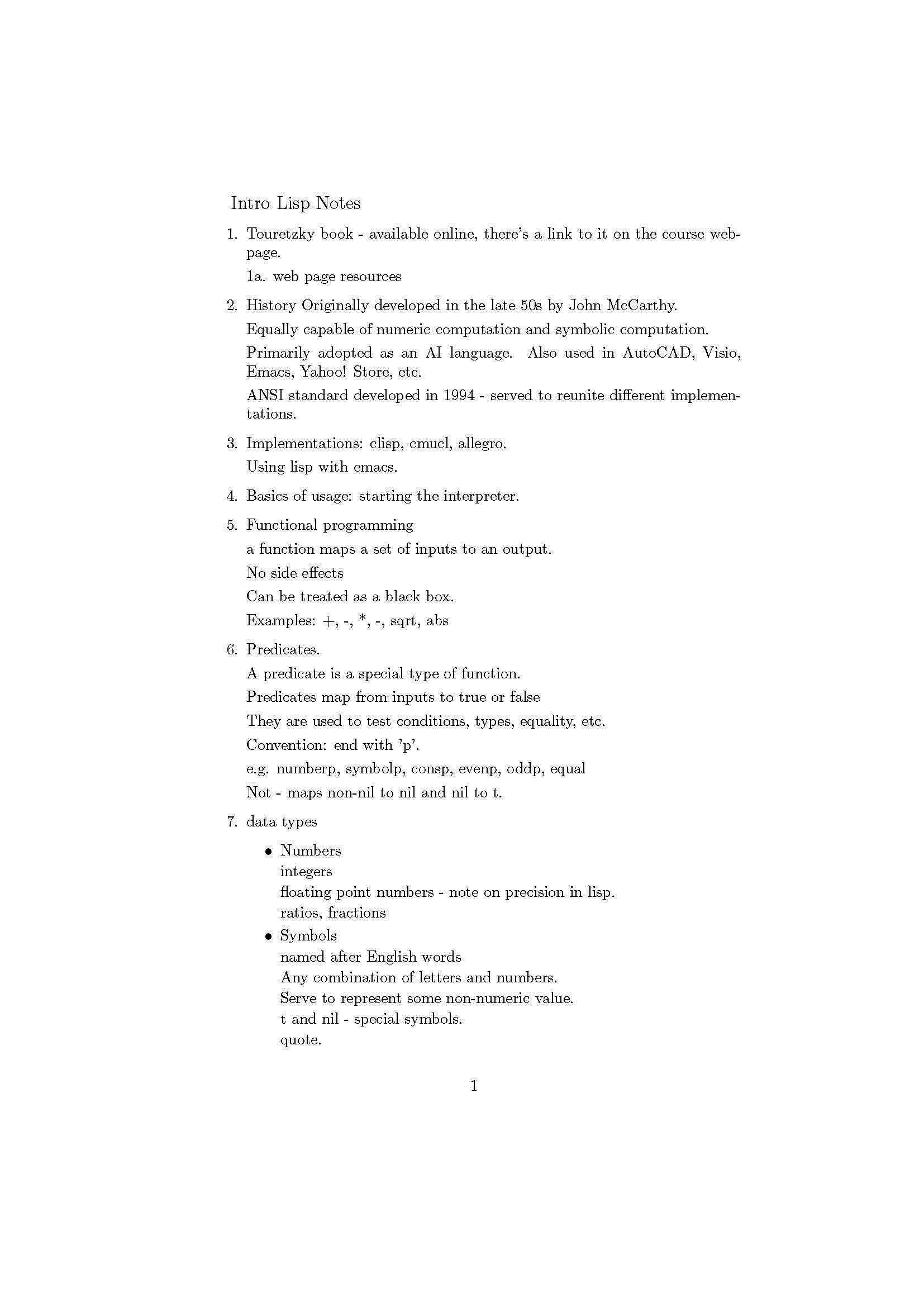 Programming Languages