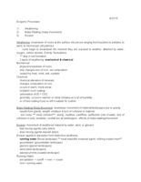 this weeks notes 