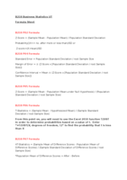 Necessary notes for Examination