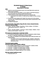 Final Exam Study Guide