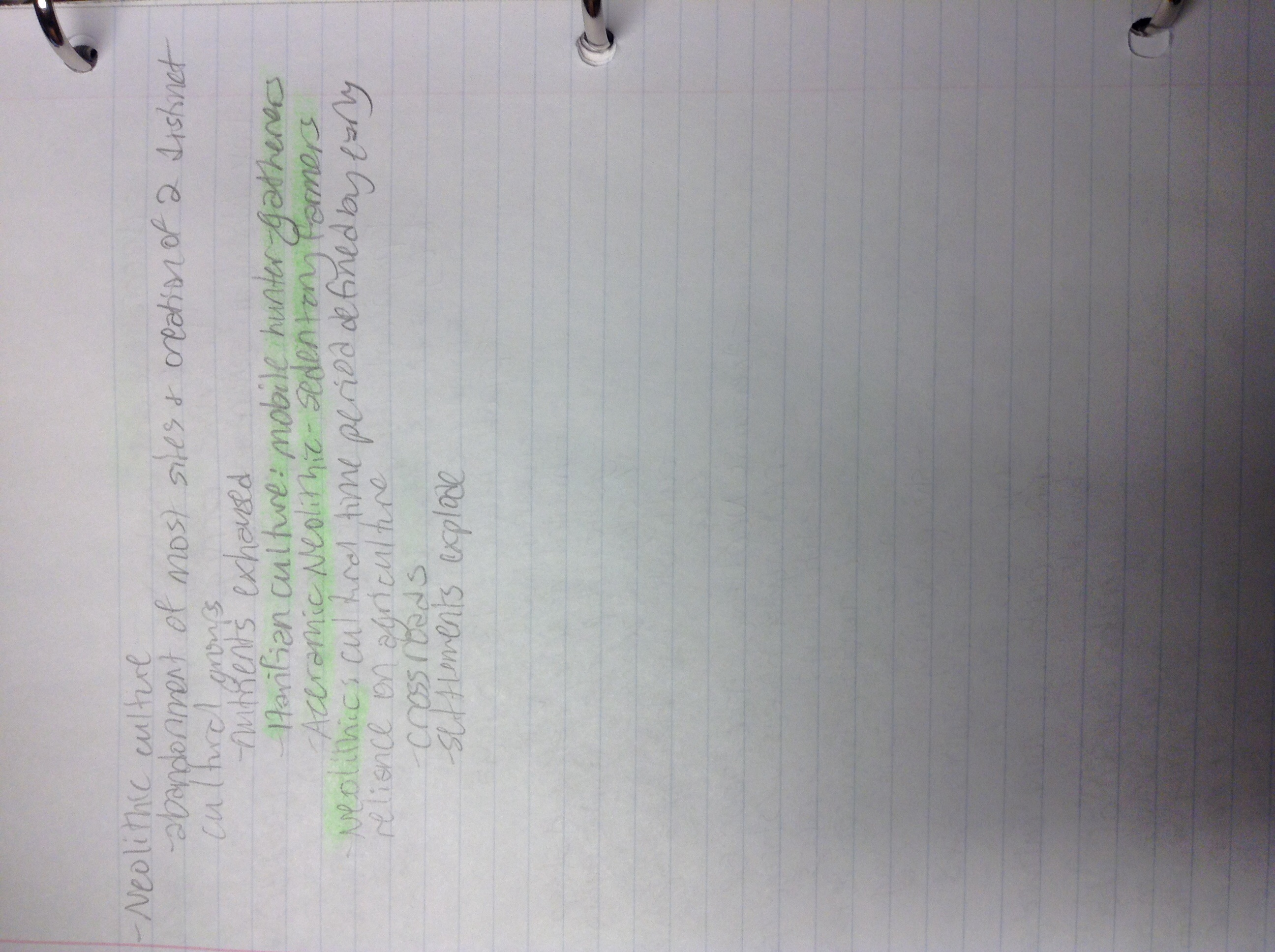 Anthropology 11/9-11/13