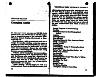 Text - Changing Habits