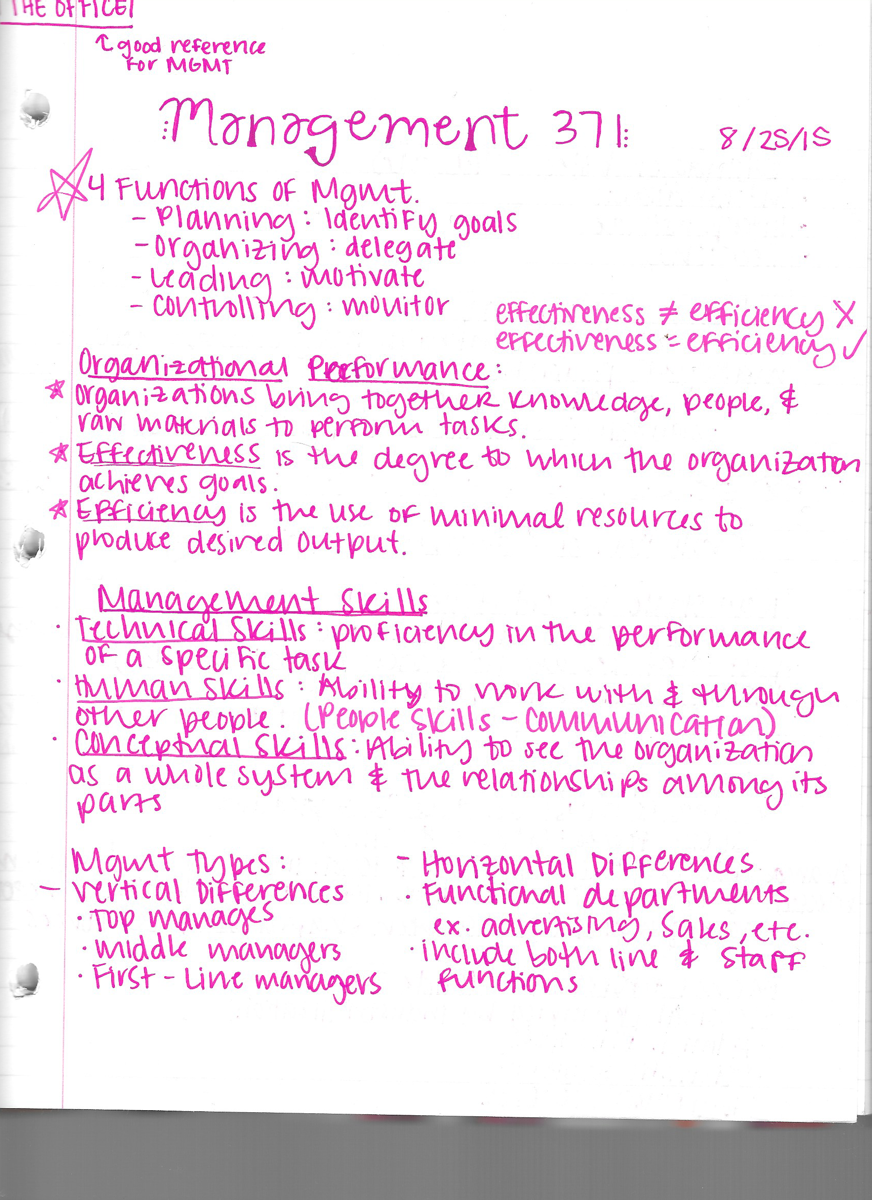 8/25-9/1 Notes