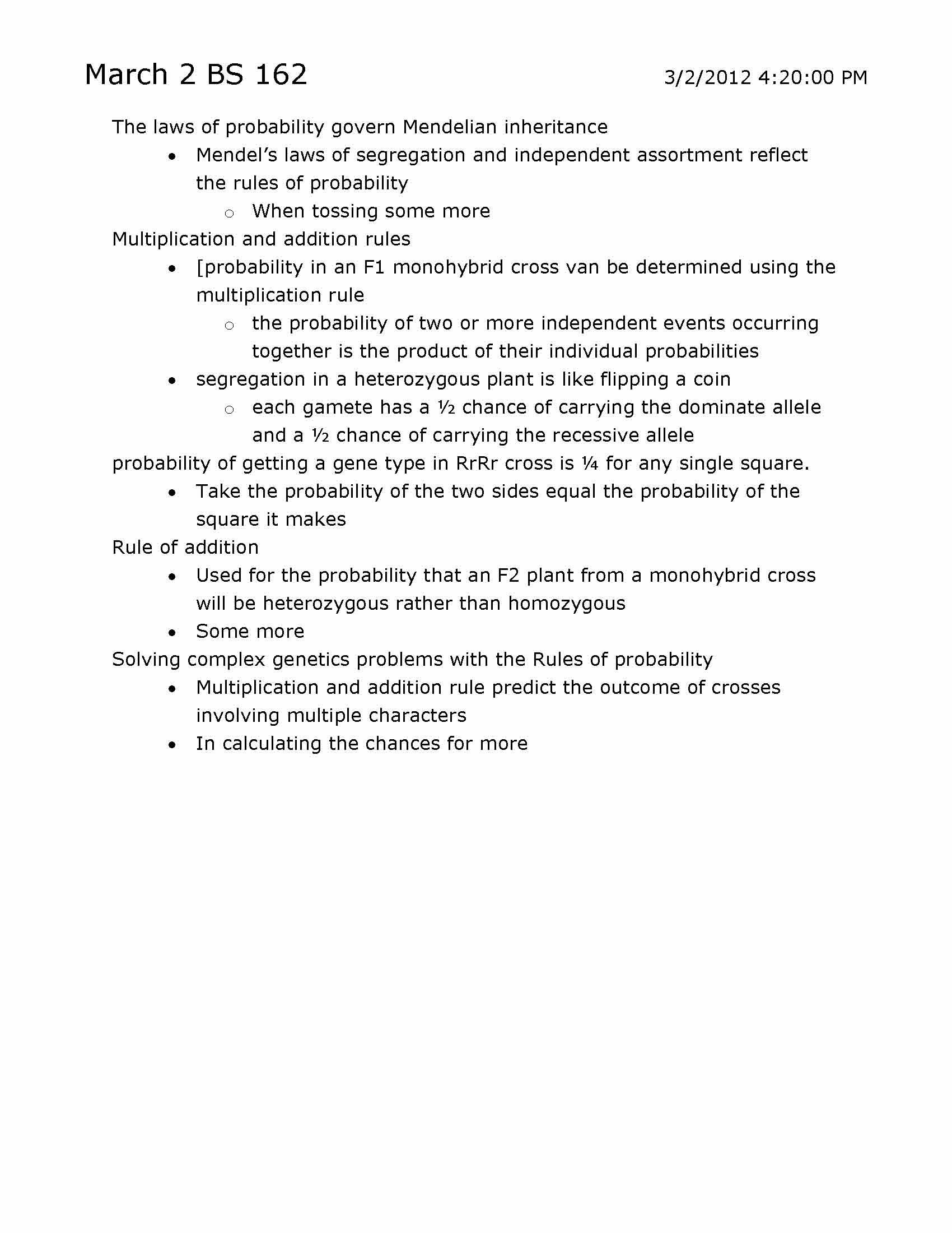 Organisms and Populations