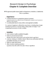 Chapter II Complete Overview