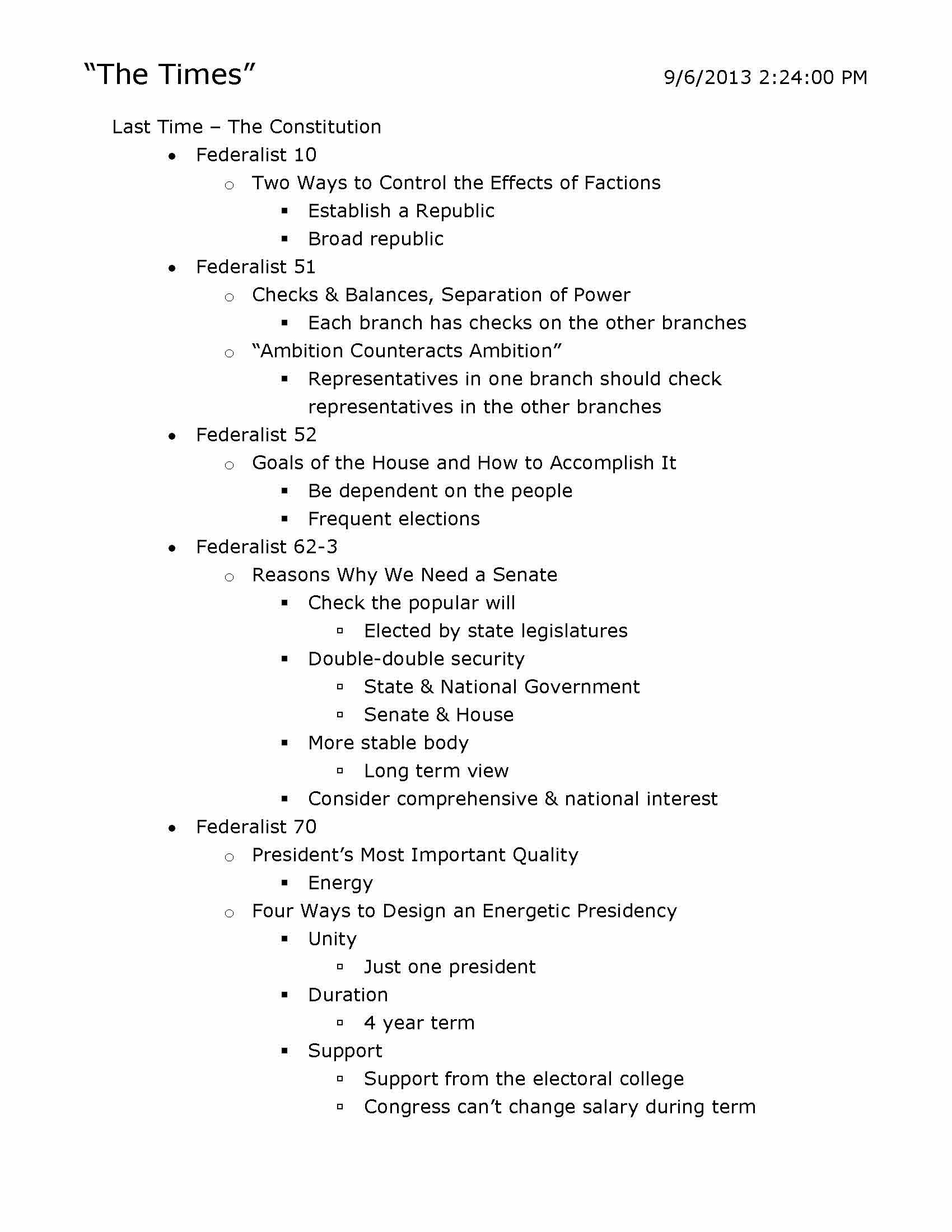 Intro American Government