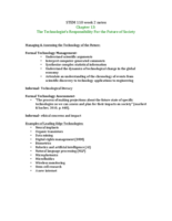 STEM 110 week 2 notes