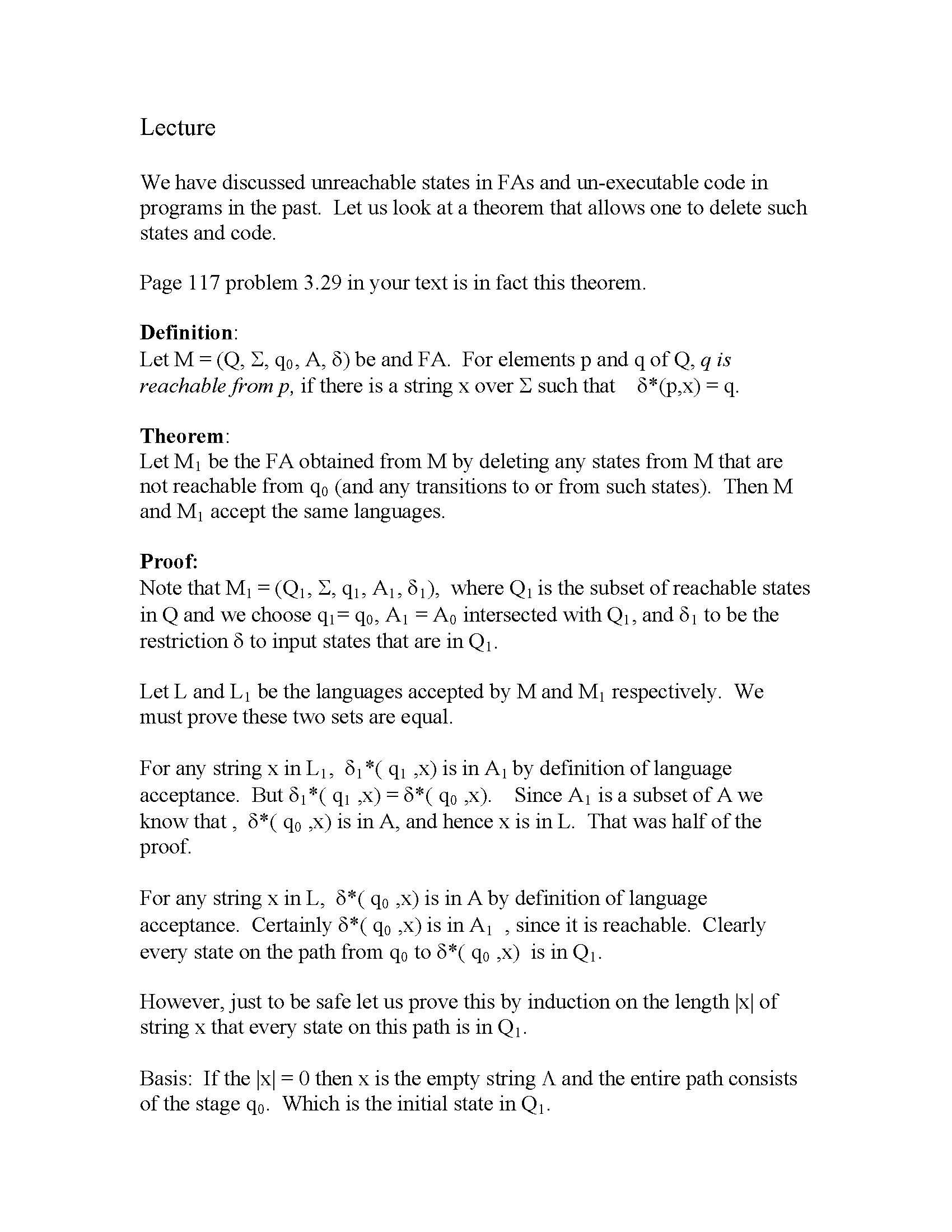 Introduction to Theoretical Computer Science