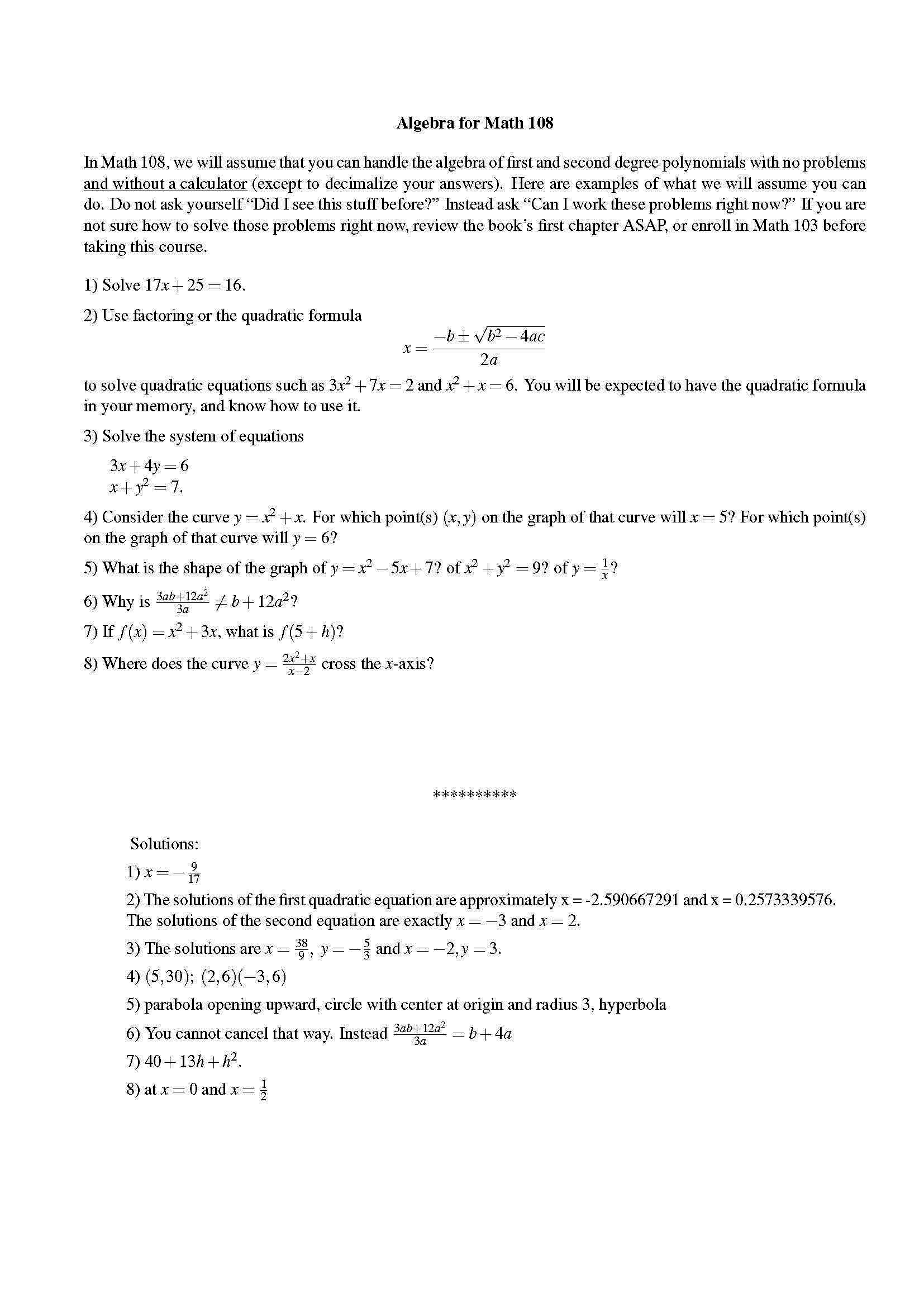 Calculus Concept