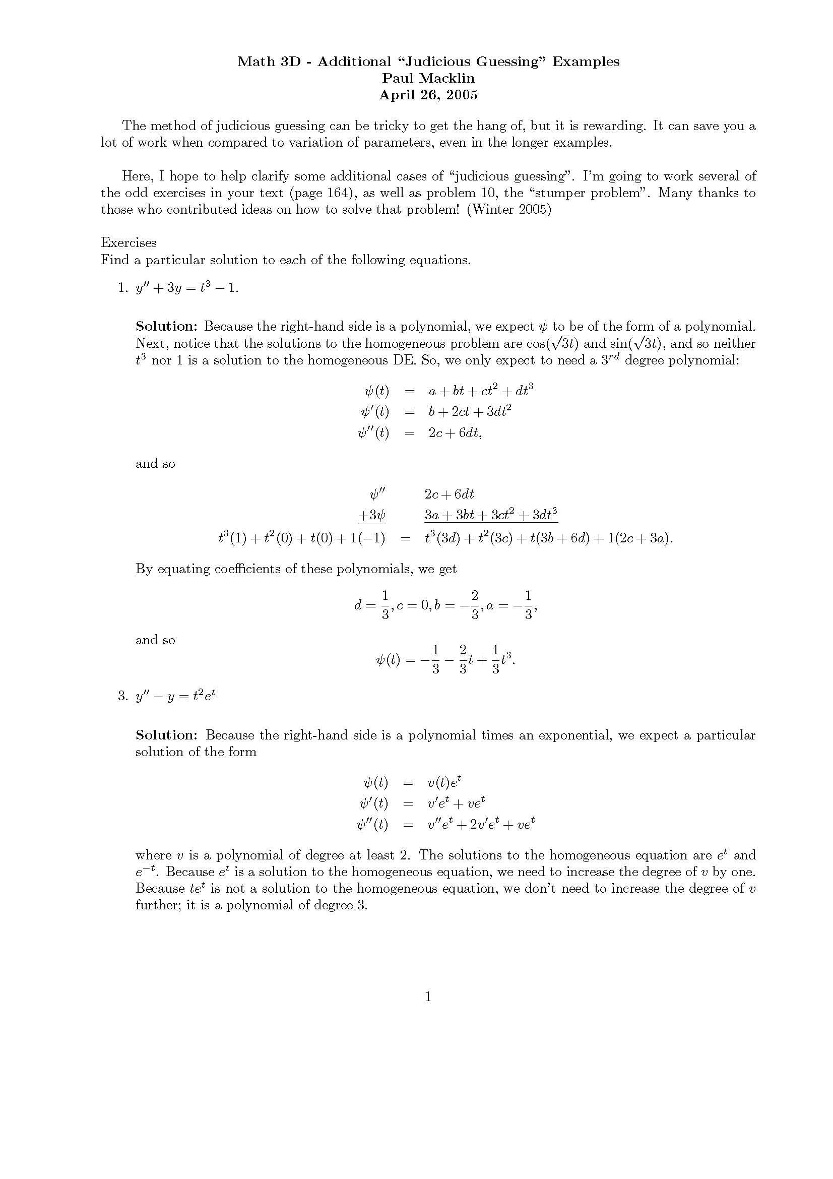 ELEM DIFF EQUATIONS