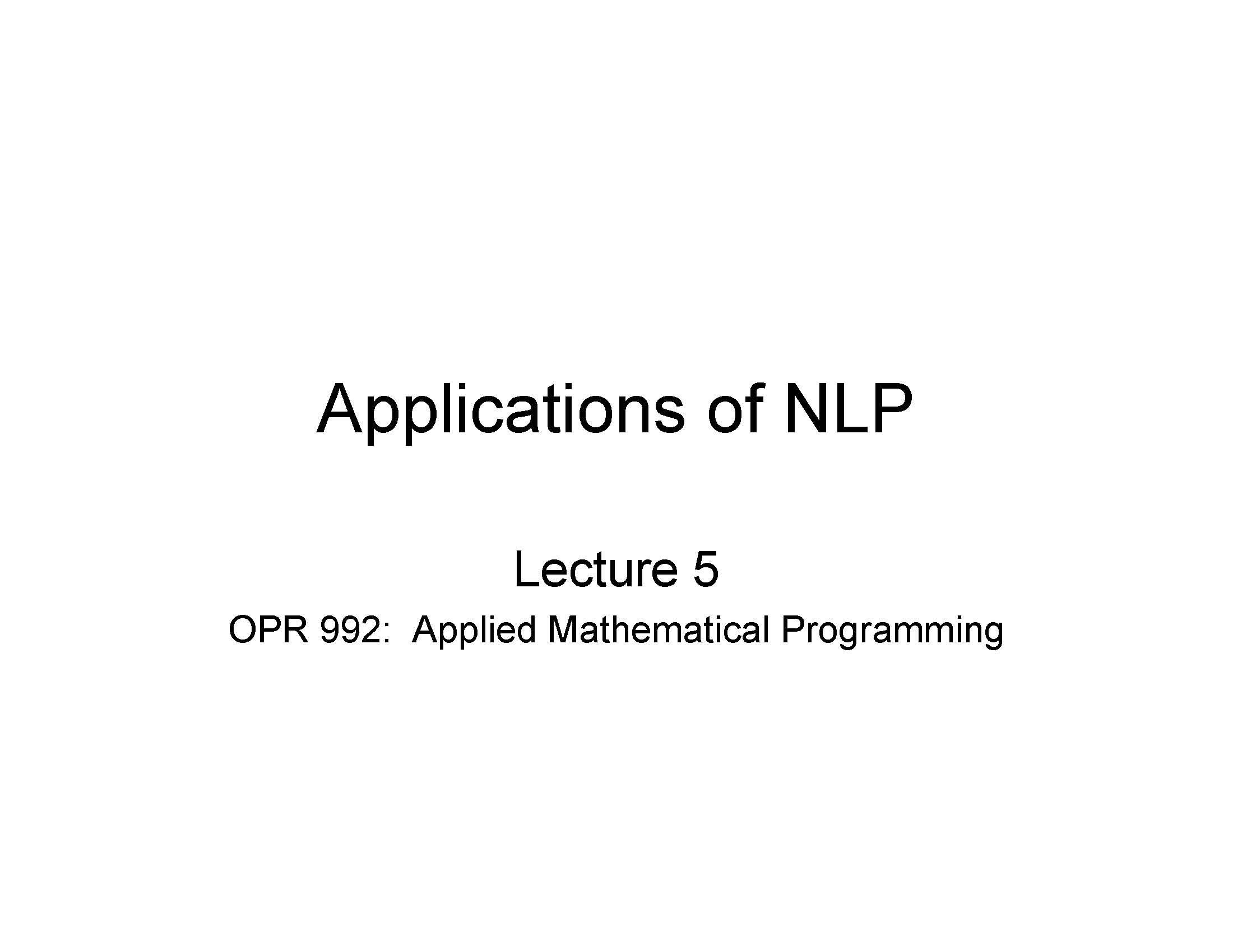 AppliedMathProgramming