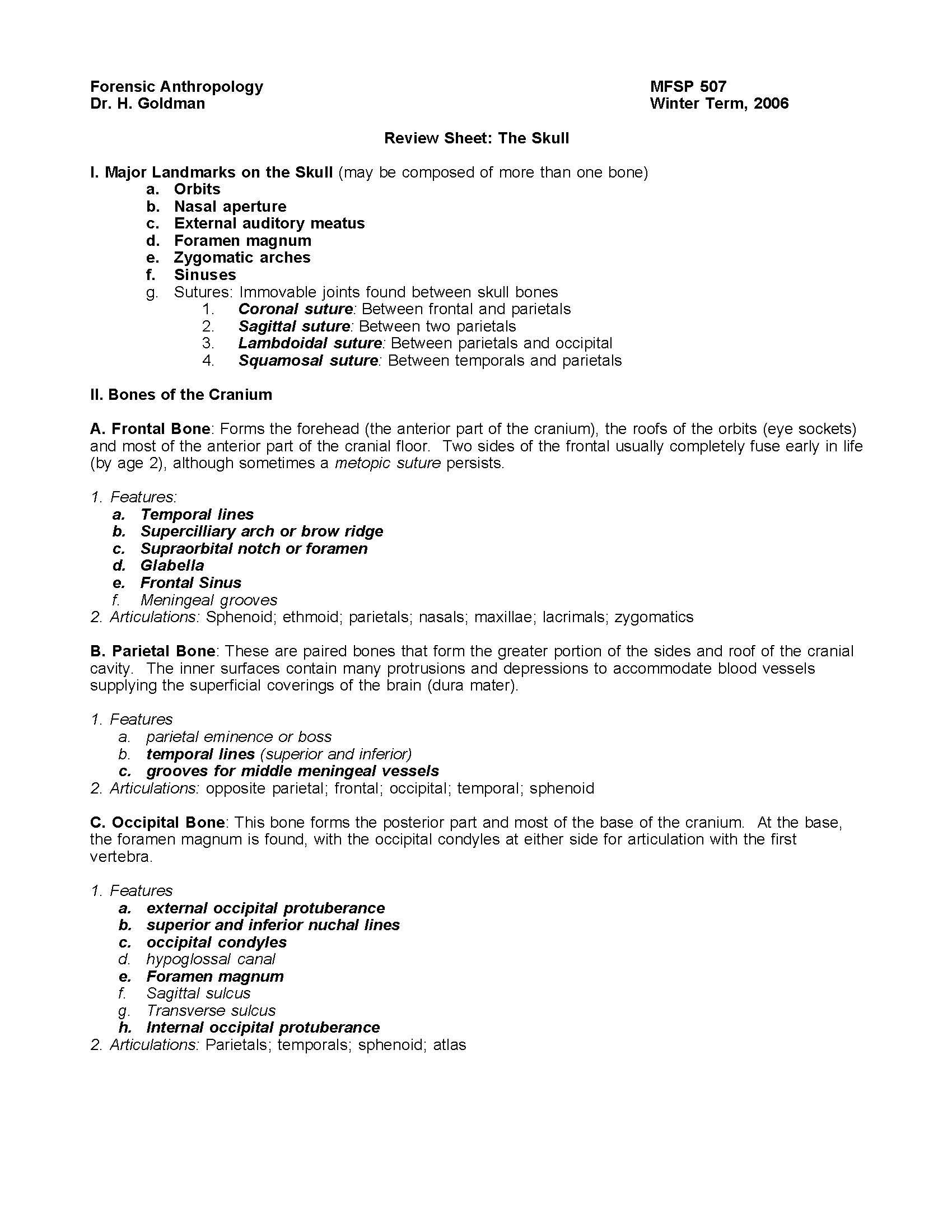 ForensicAnthropologyI