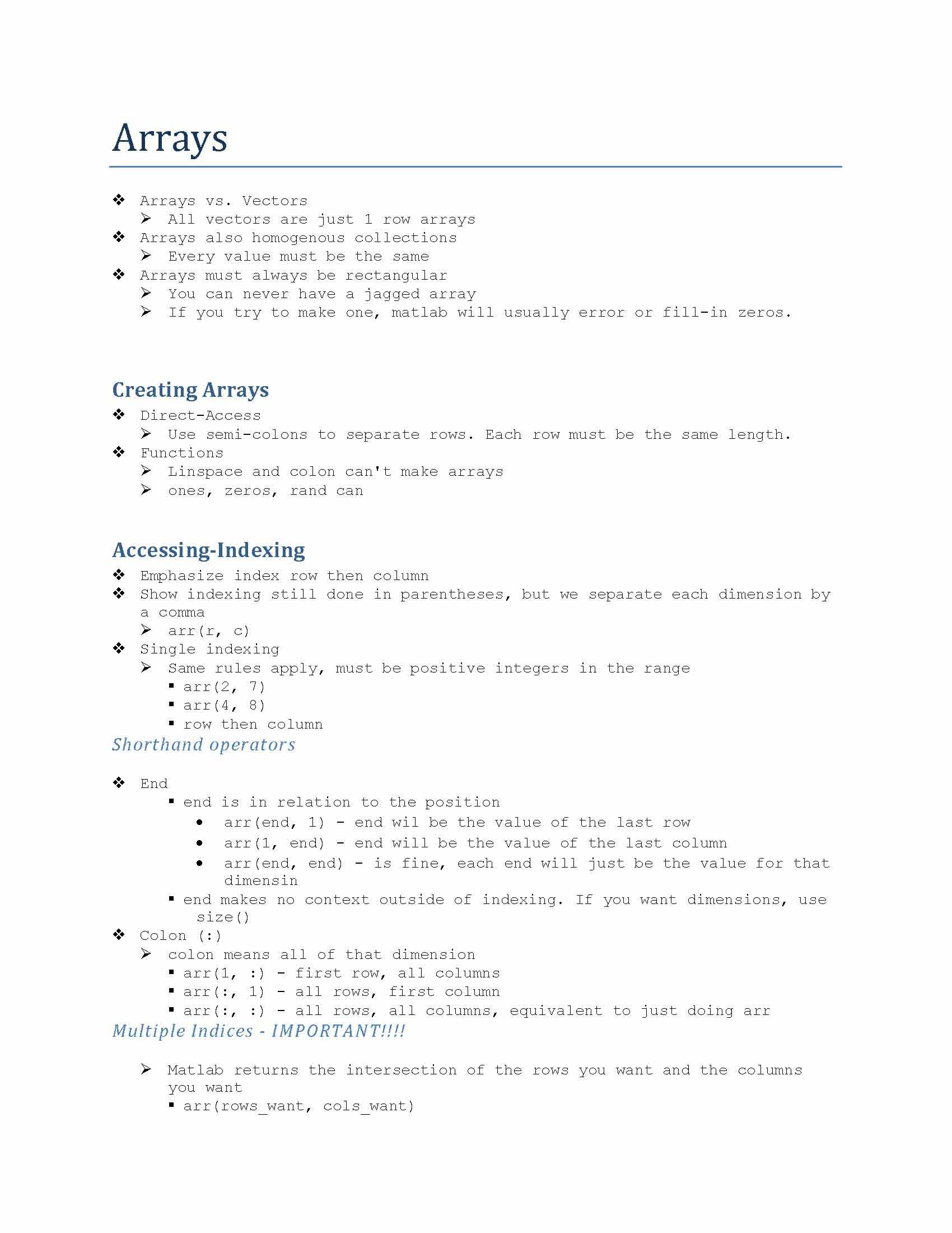 Computing for Engineers