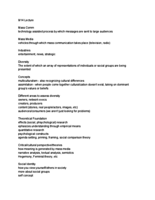 Lecture Notes 9/14, 9/16