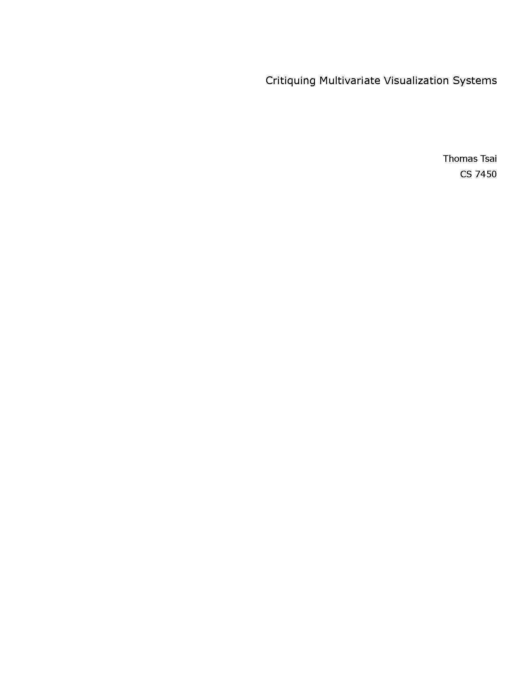 Inform Visualization