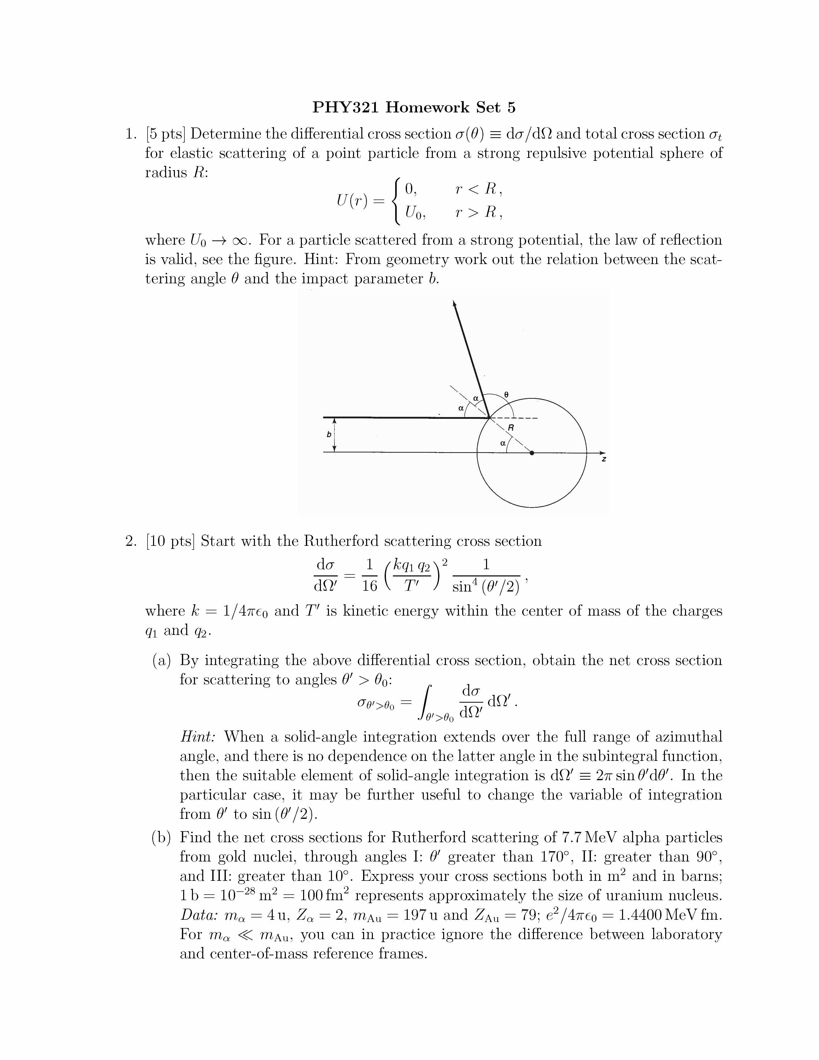 Classical Mechanics I