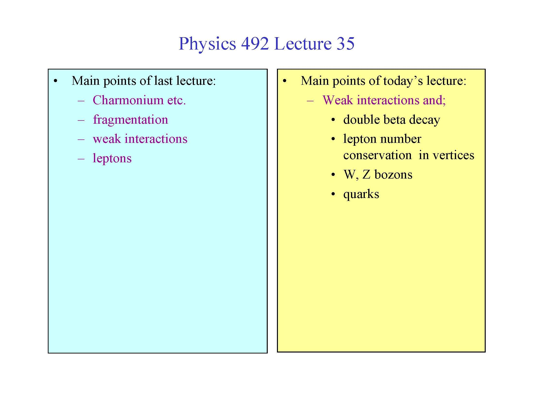 Nuclear & Elem Partcl Physics