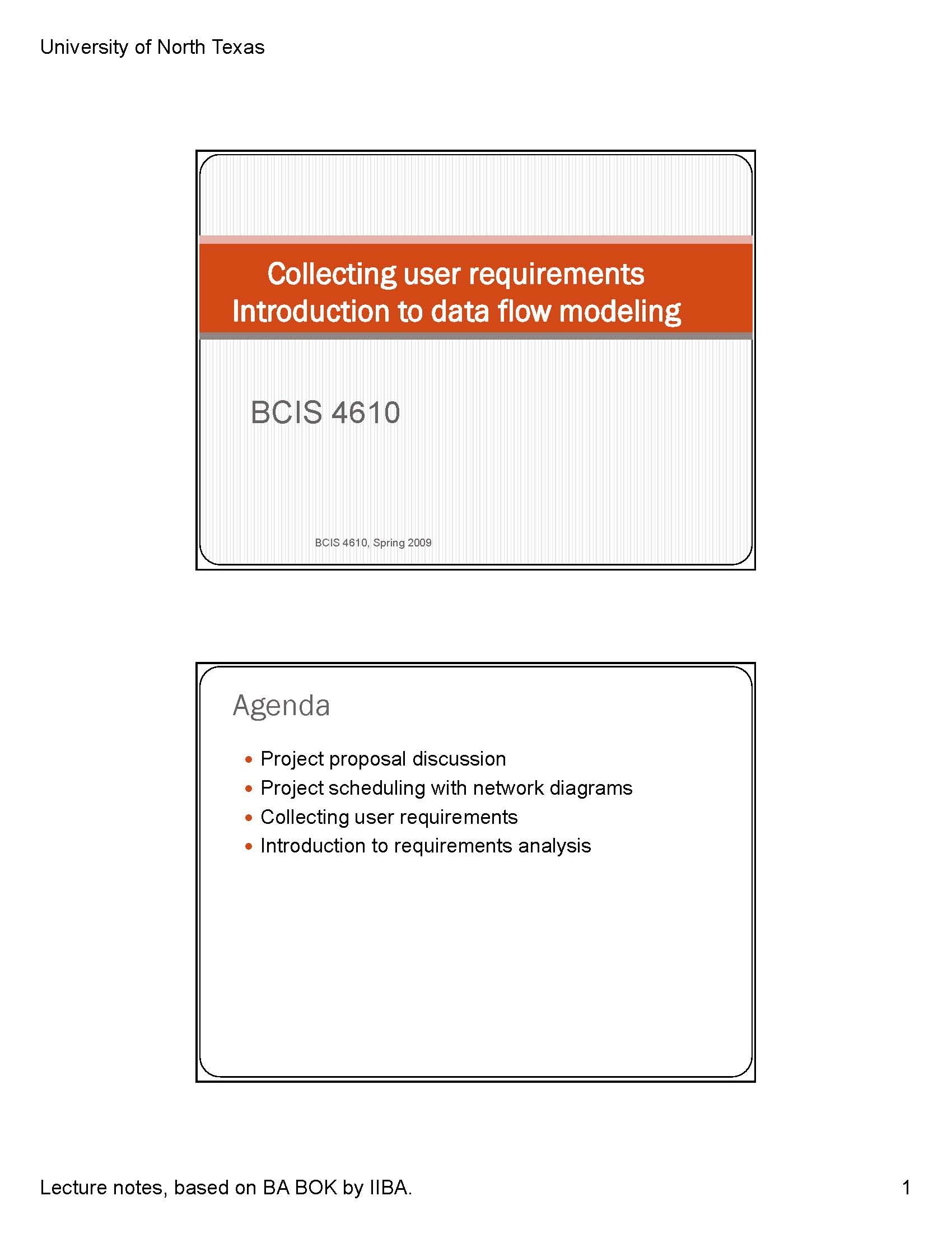 Analysis of Business Information Systems