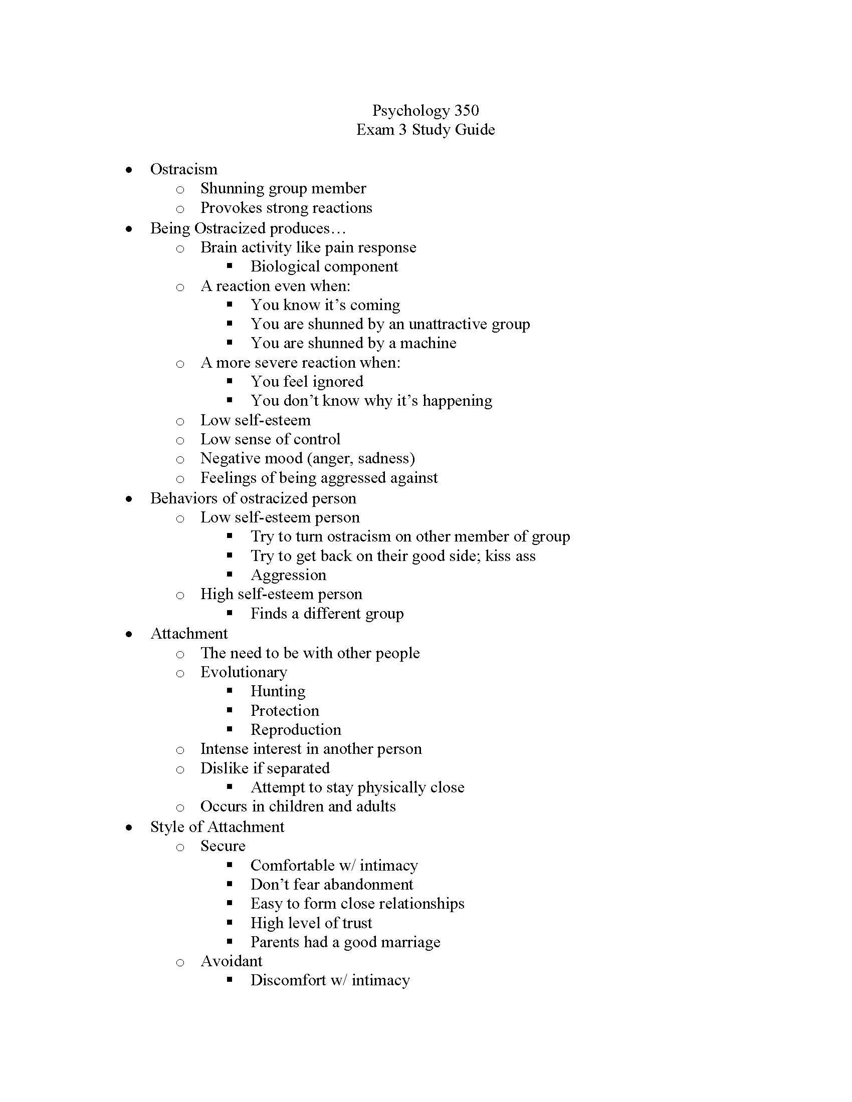 [S] Social Psychology