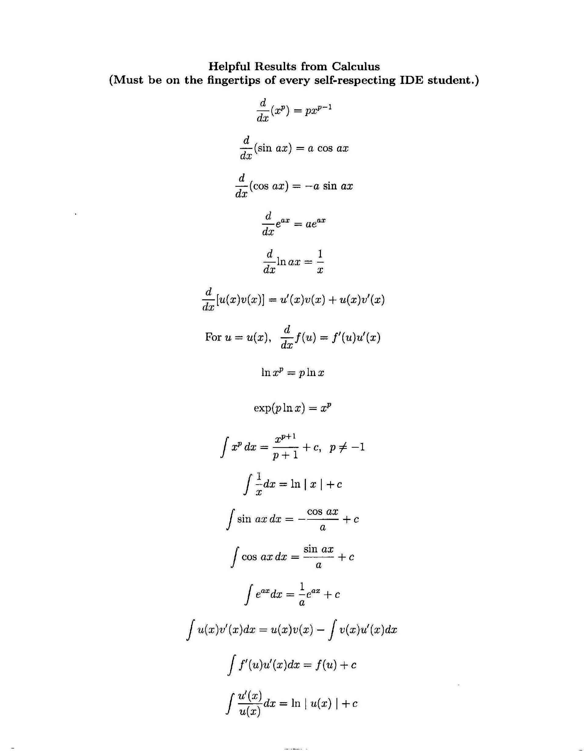 INTRO DIFFERENTIAL EQUATIONS