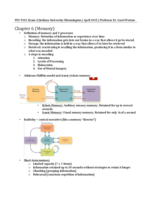 PSY-P 101 Exam 4 Study Guide