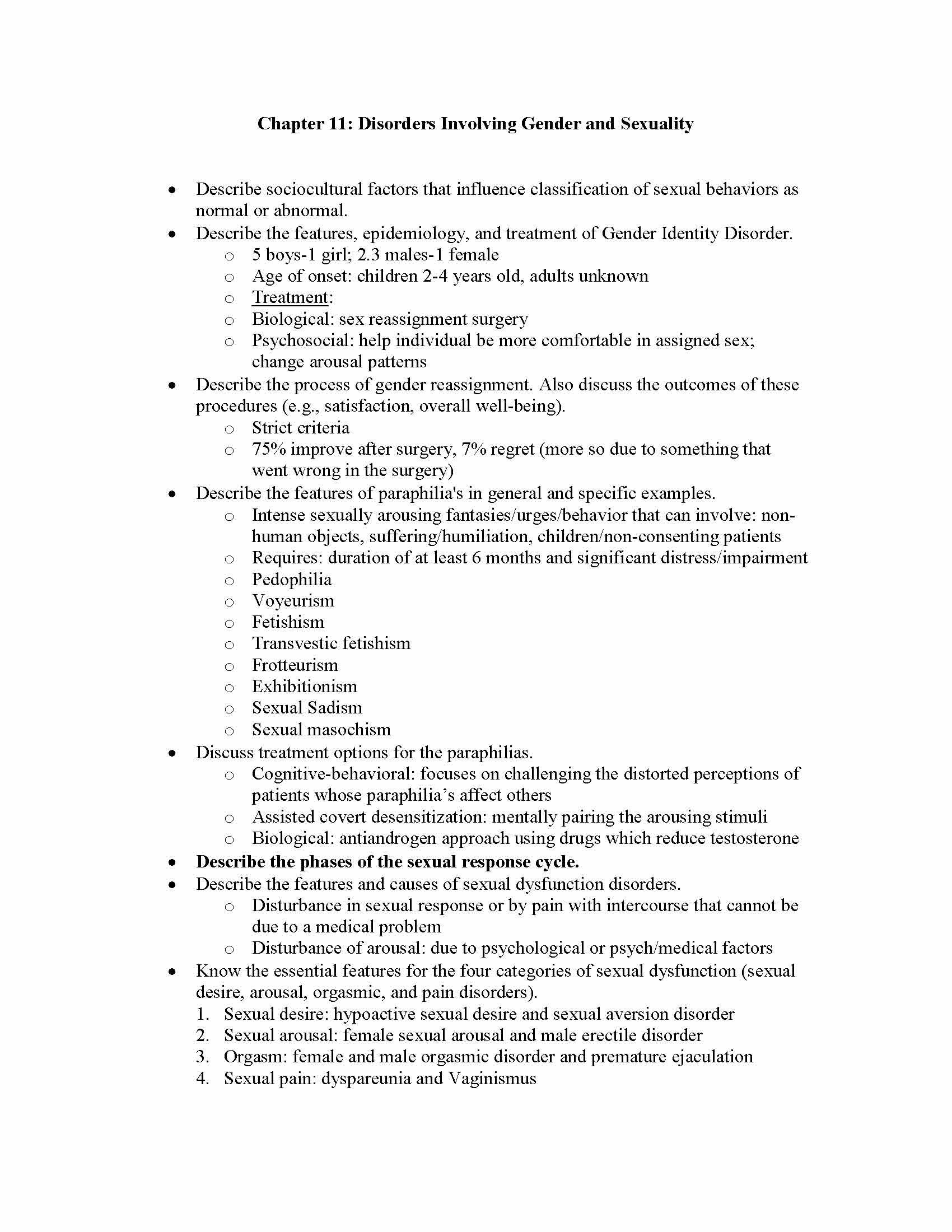 Abnormal Psychology
