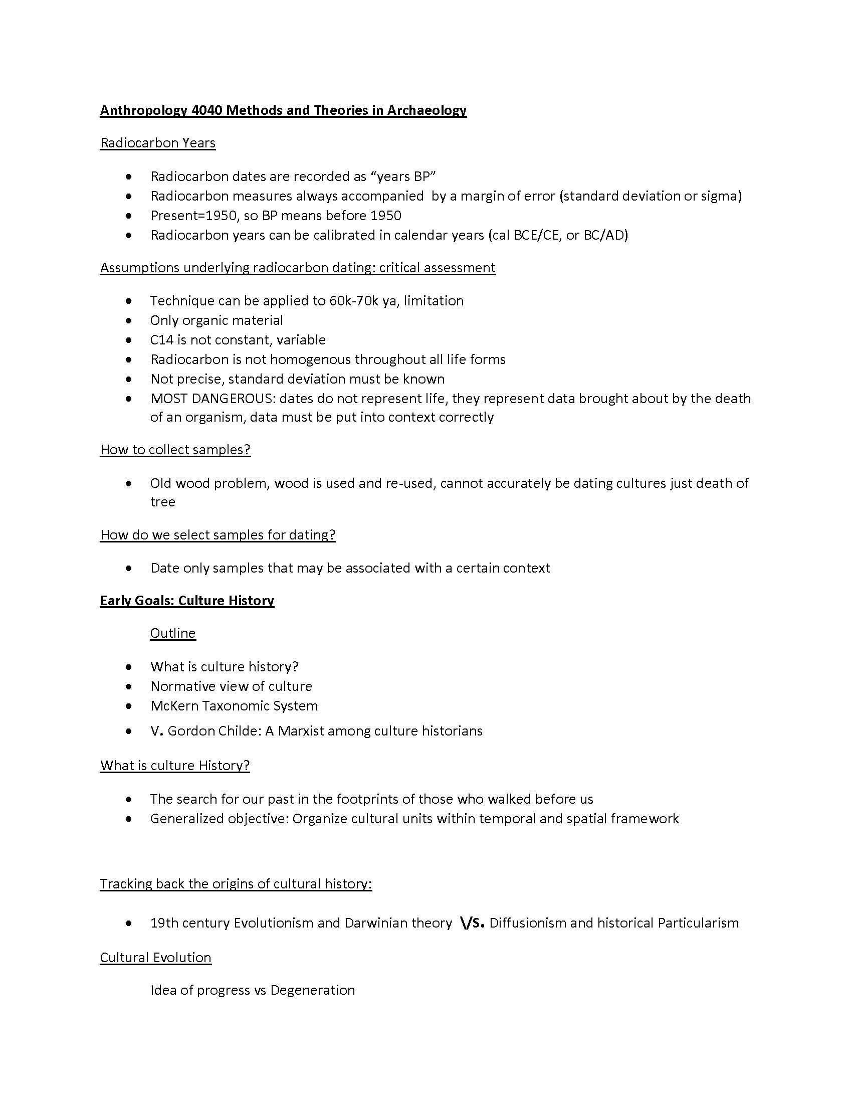 METHD THEORY ARCHAEO