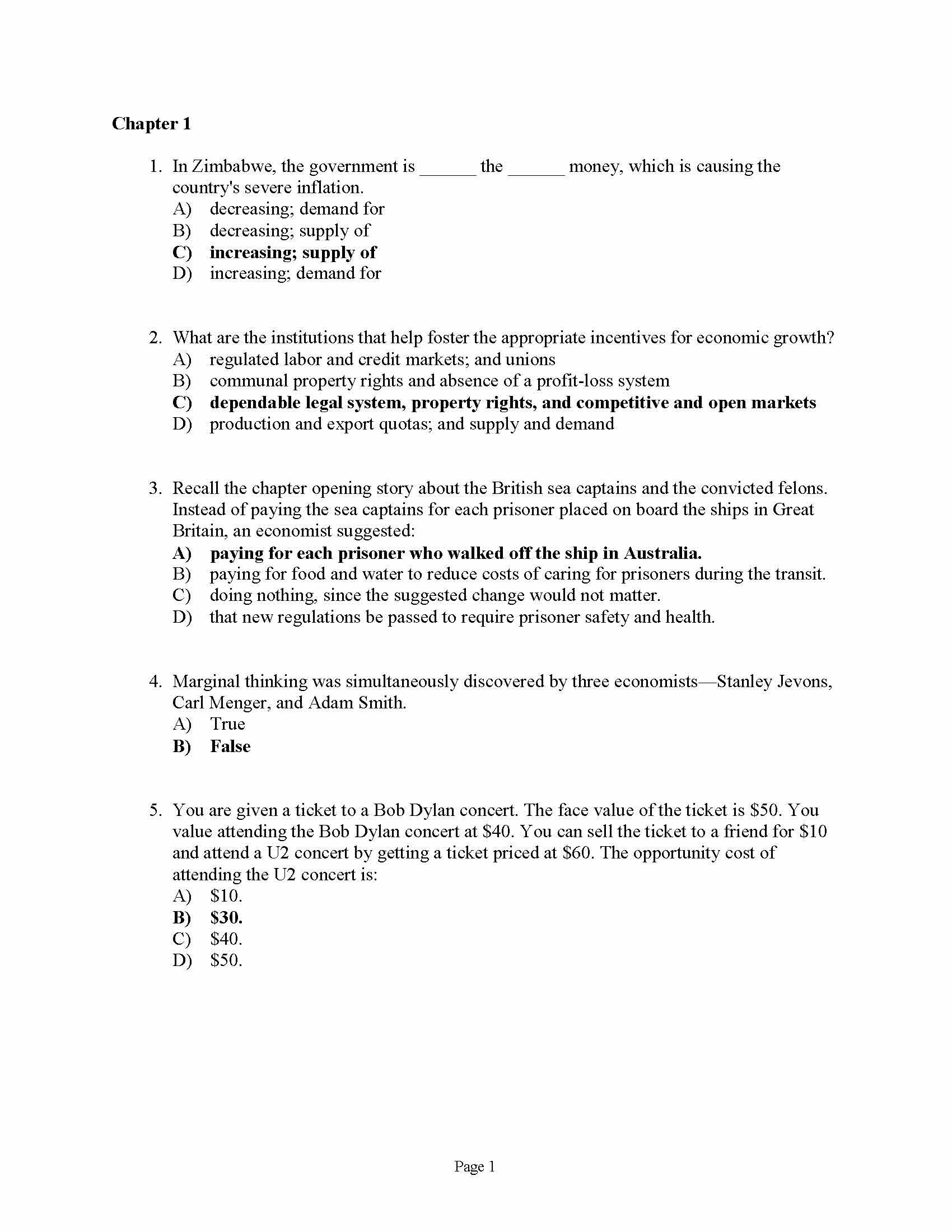 Introduction to Economic Instititutions, History, and Principles