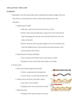 GEOL 101 week 7