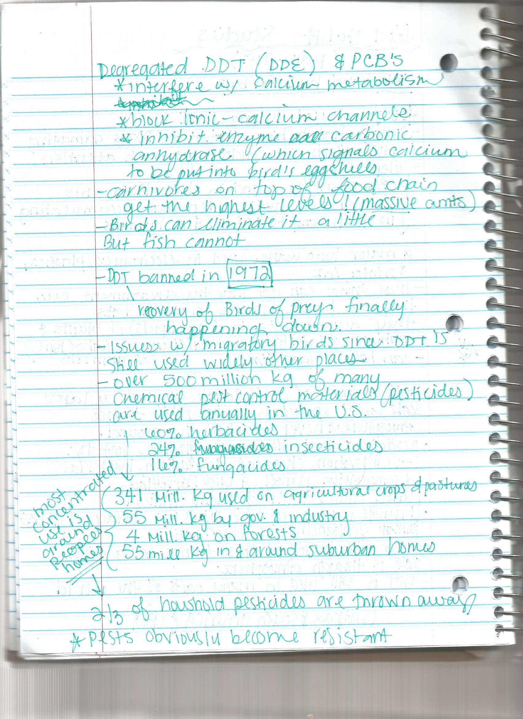 Notes from 12/1-12/15