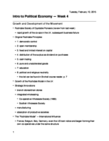 Econ 105 - Week 4 Notes 