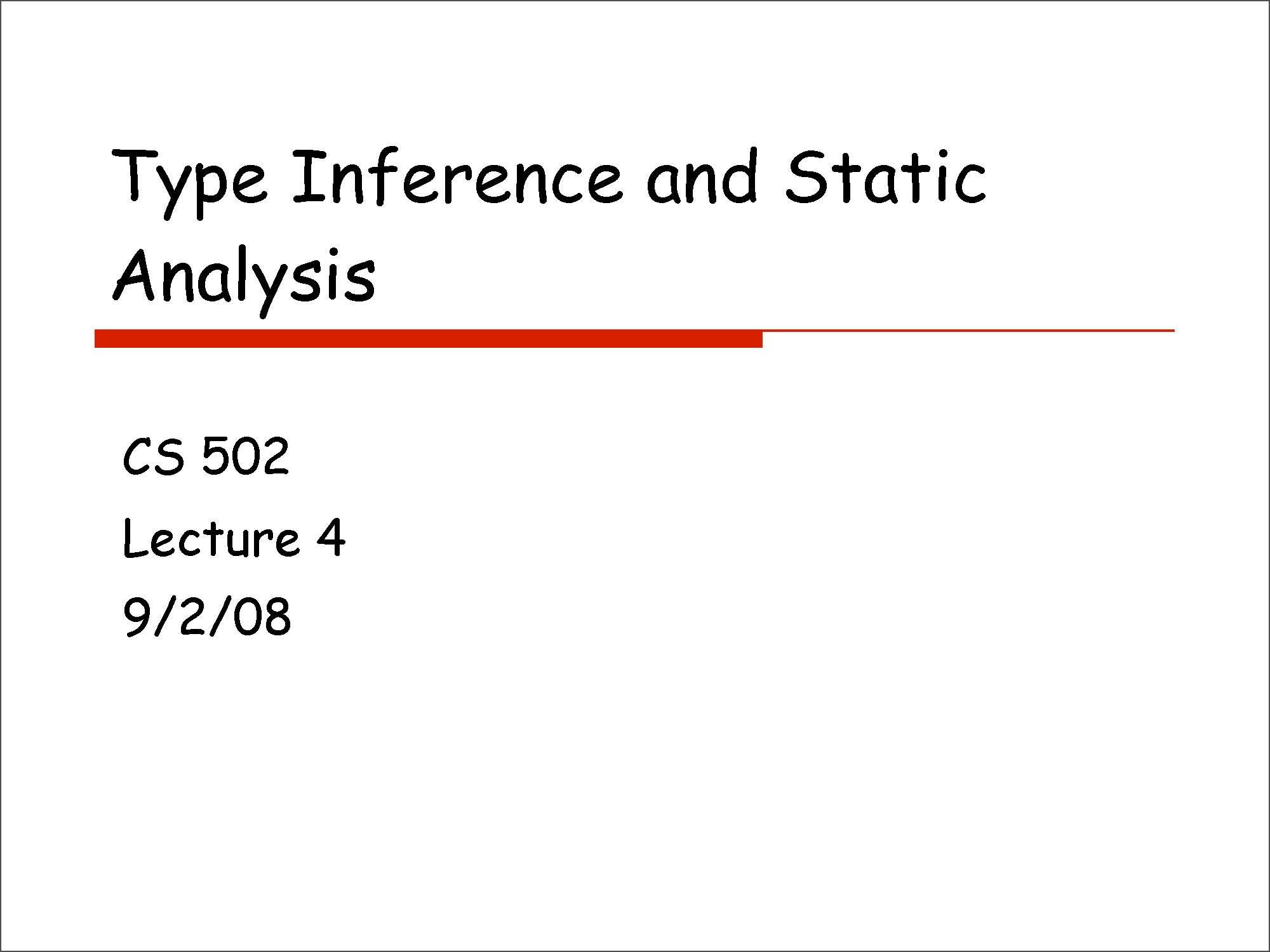 Compiling And Programming Systems
