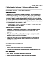 CPH 201 - Introduction to Public Health