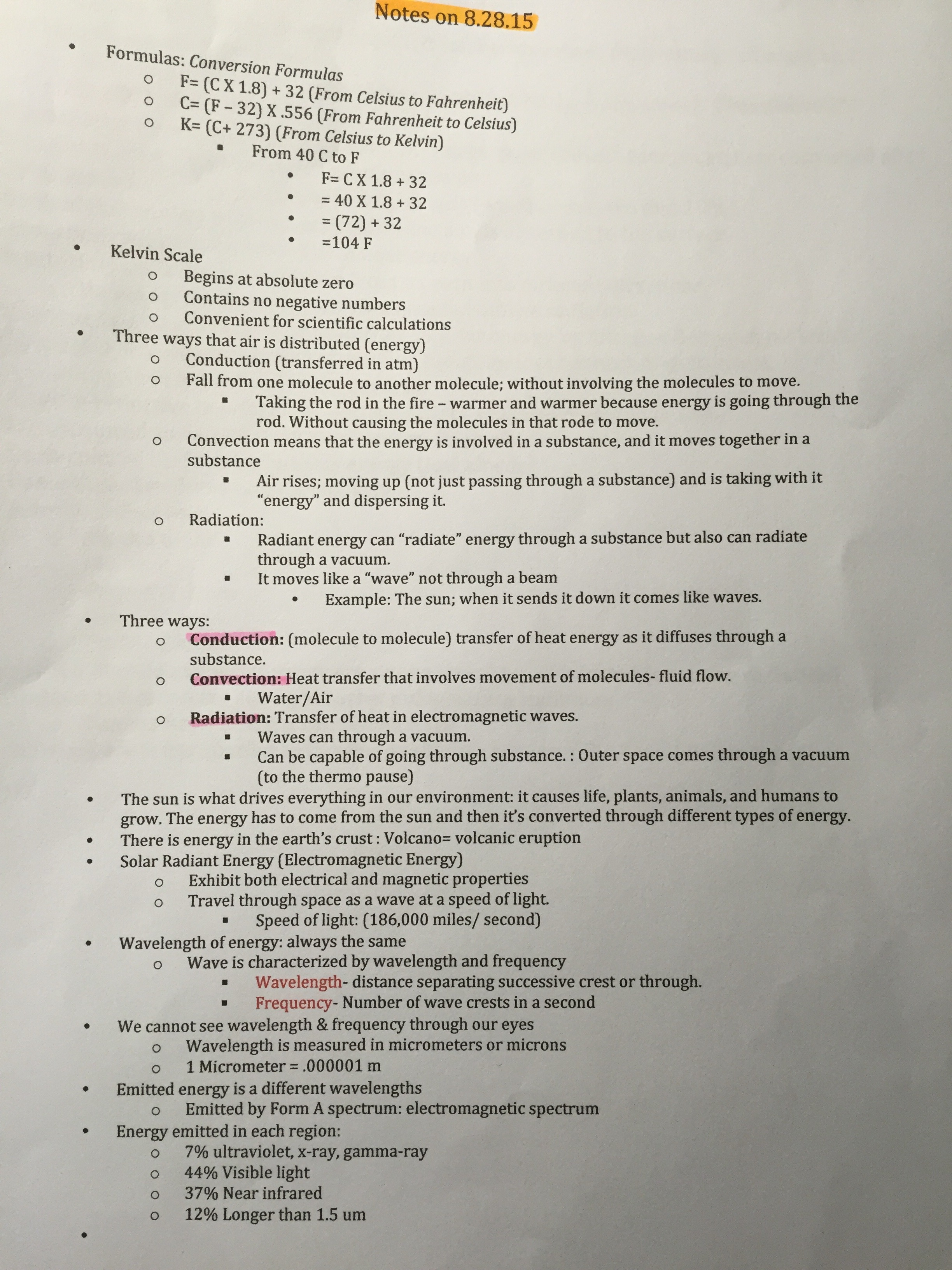 Study Guide Exam 1 