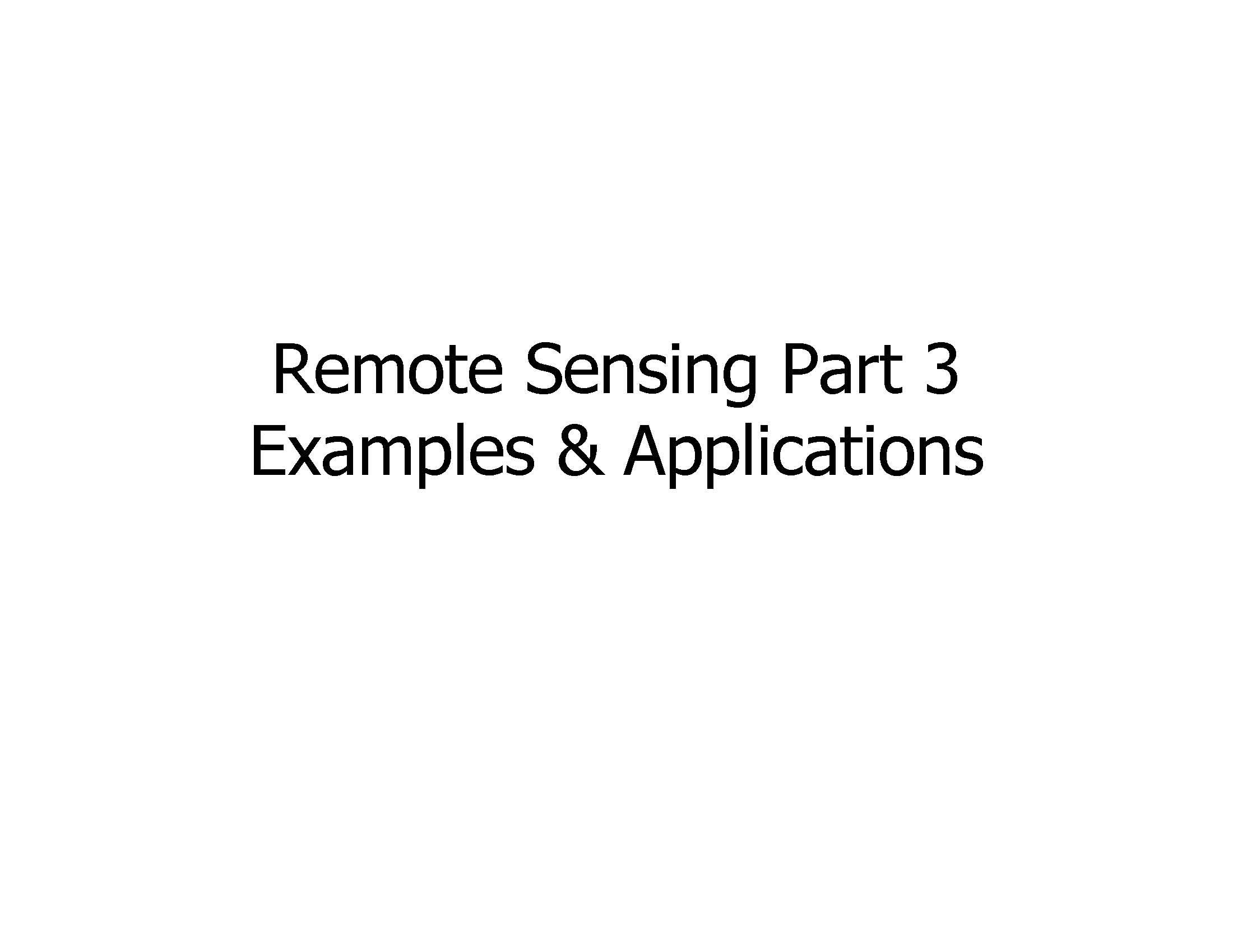 Introduction to Geographic Information