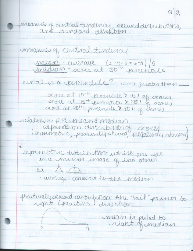 Histograms cont. and Measures of Central Tendency