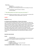 Study guide for Final