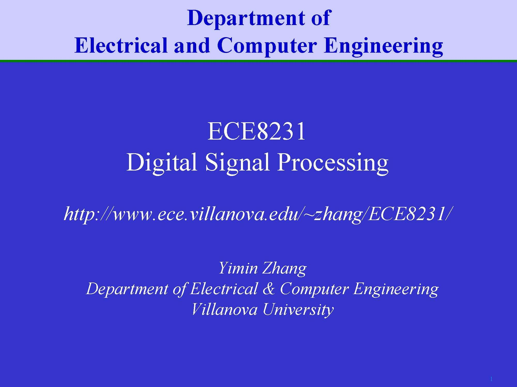 DigitalSignalProcess