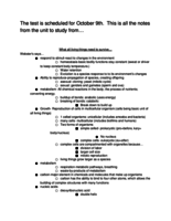 study guide for the first exam