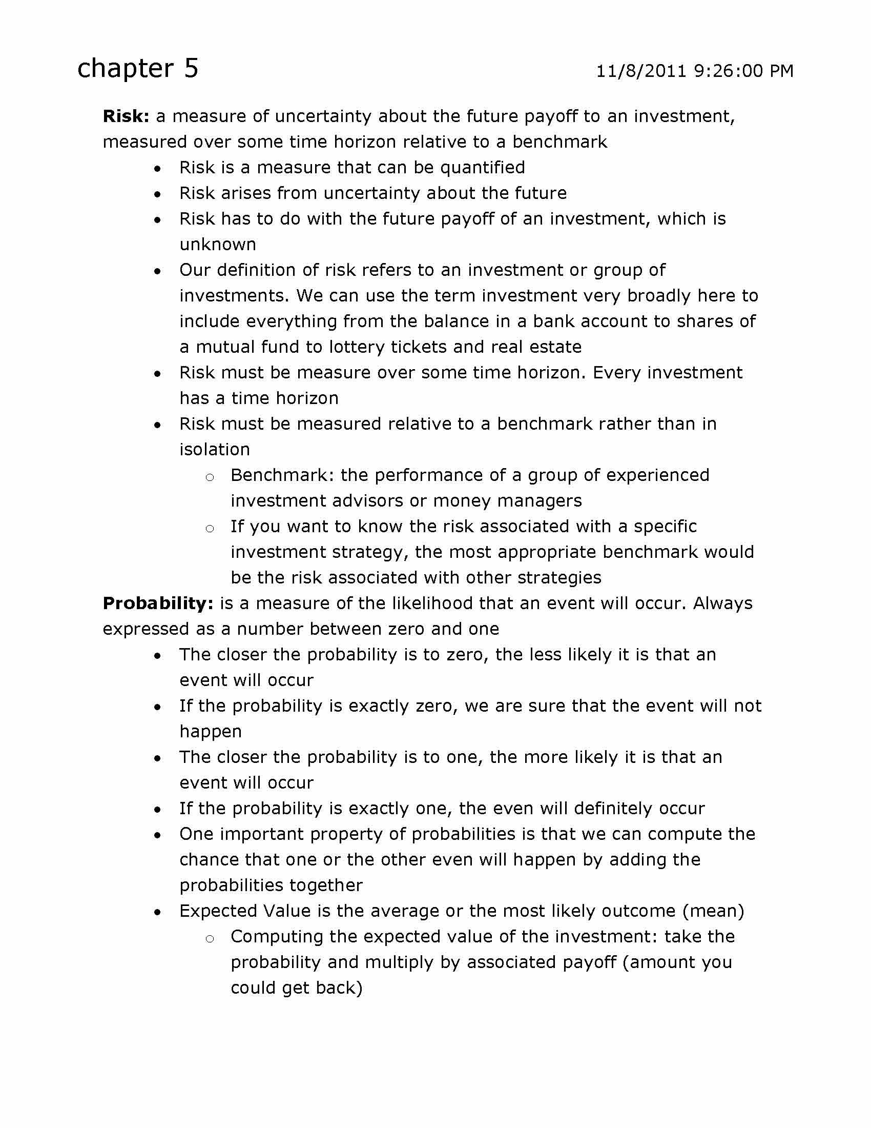 Money Bank & Fin Markets