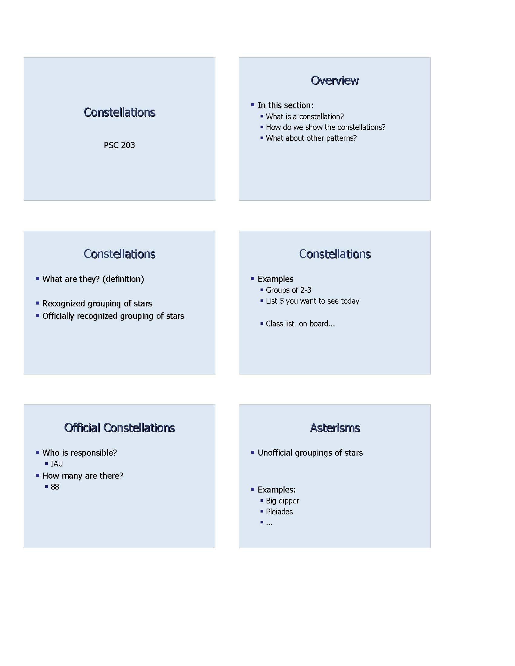 Elementary Astronomy