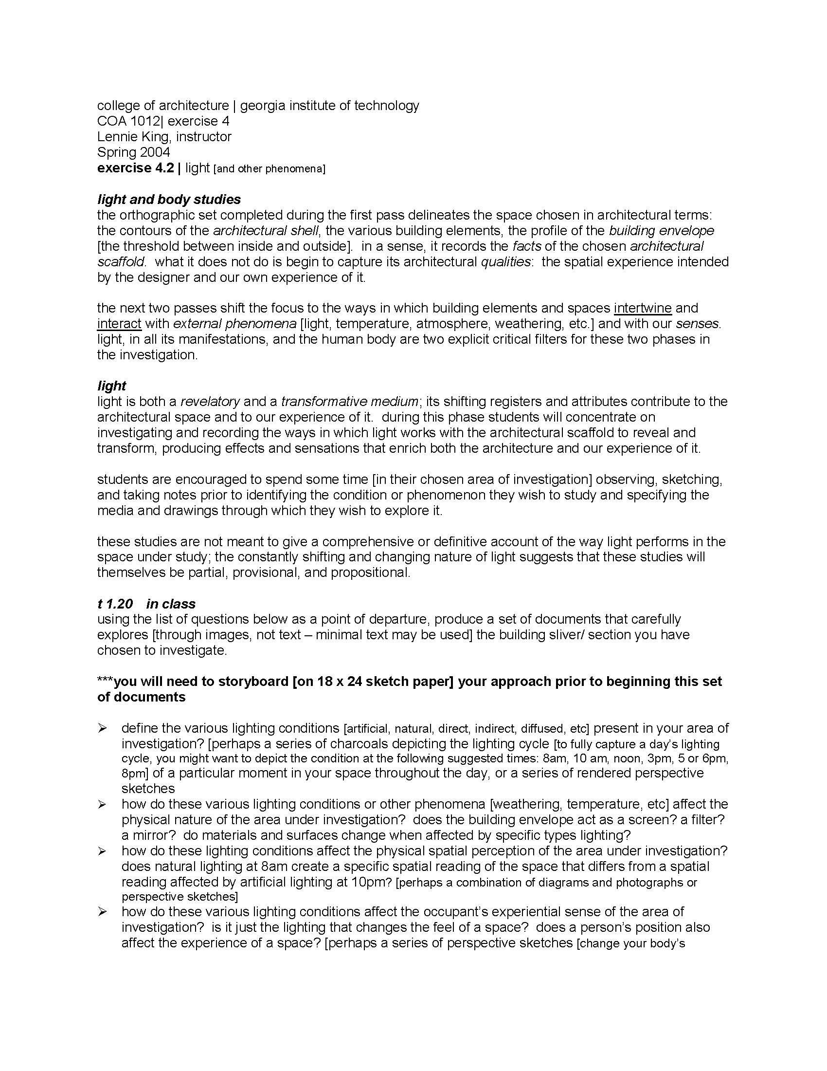 Fund Design&Built Env II