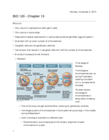 Chapter 13 Notes