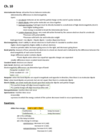 Chem 122 first exam study guide