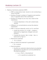 Anatomy and phys lecture 15
